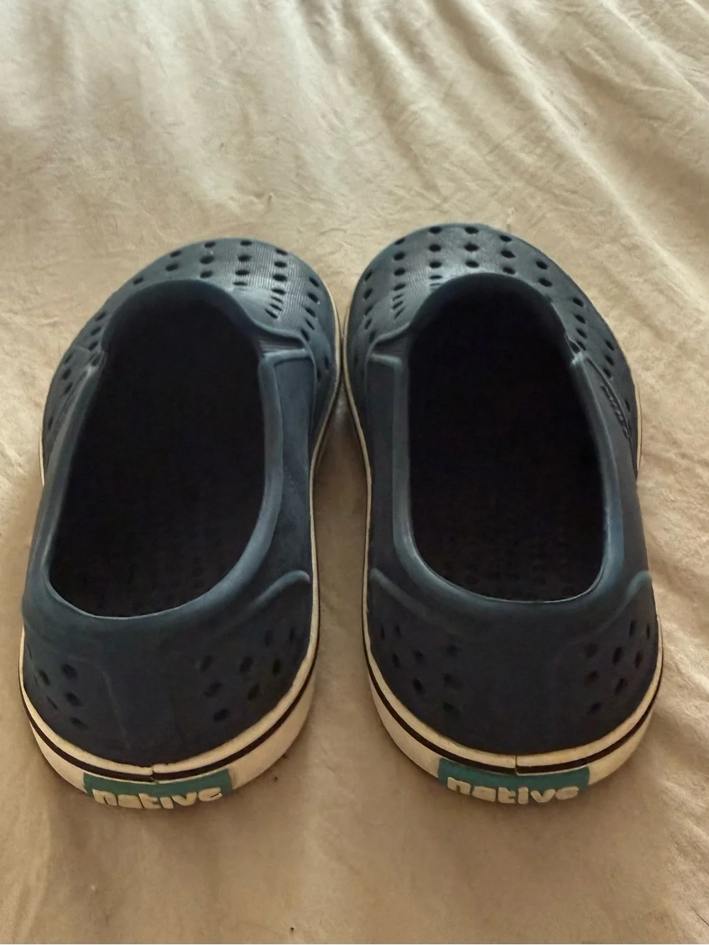 Native Miles Slip-On Kids Shoes - Navy